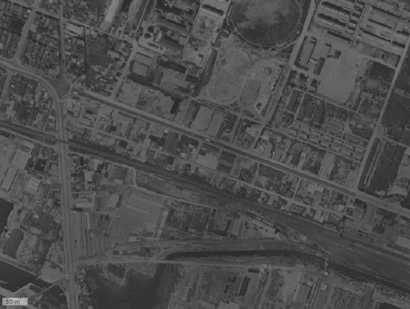 【1961～1969年度撮影】昔のグランクール広パークビューの場所・周辺環境