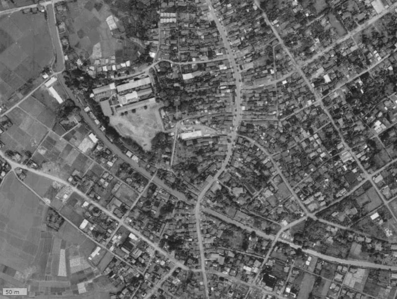 【1961~1969年度撮影】昔のブランアーク鳩ヶ谷クレアトールの場所・周辺環境