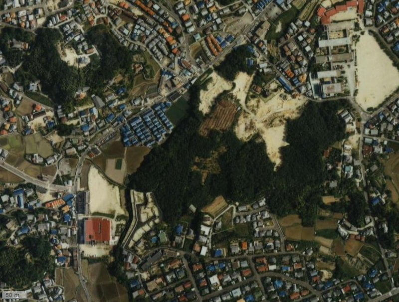 【1984～1986年度撮影】昔のセントポリア生駒の場所・周辺環境