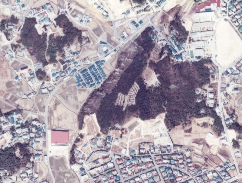 【1974～1978年度撮影】昔のセントポリア生駒の場所・周辺環境