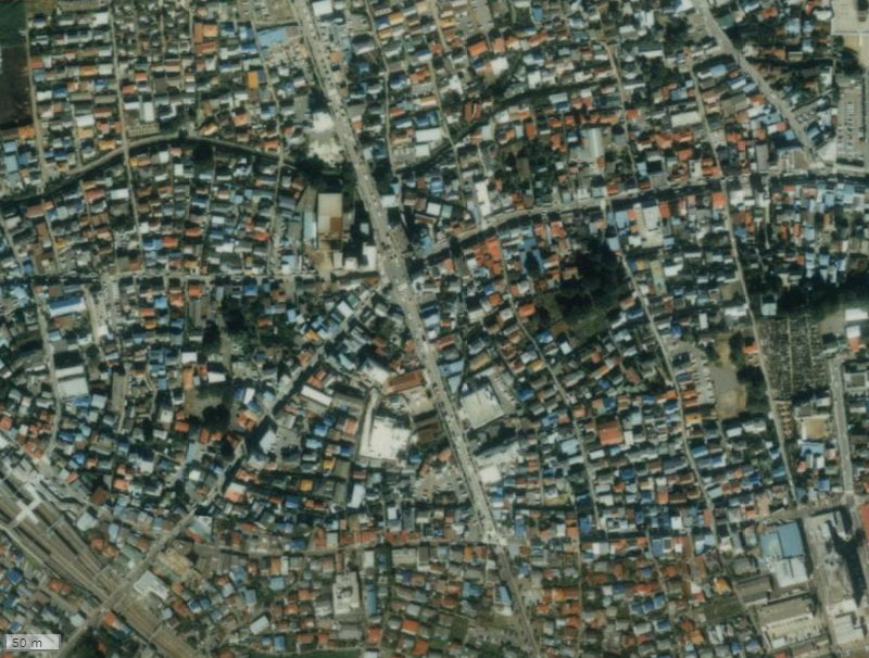 【1987～1990年度撮影】昔のローヤルシティ西所沢の場所・周辺環境