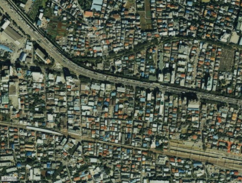 【1987~1990年度撮影】昔のパラスト上北沢の場所・周辺環境