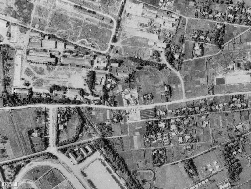 【1945～1950年度撮影】昔のドレッセ世田谷桜レジデンスの場所・周辺環境