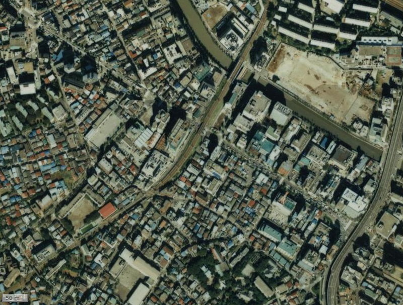 【1987～1990年度撮影】昔の東急ドエルアルス目黒不動前の場所・周辺環境