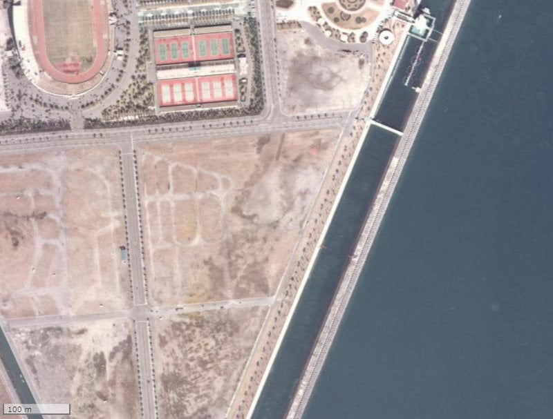 【1974～1978年度撮影】昔のアドバンス21ベイスクエア・県庁海岸通りの場所・周辺環境