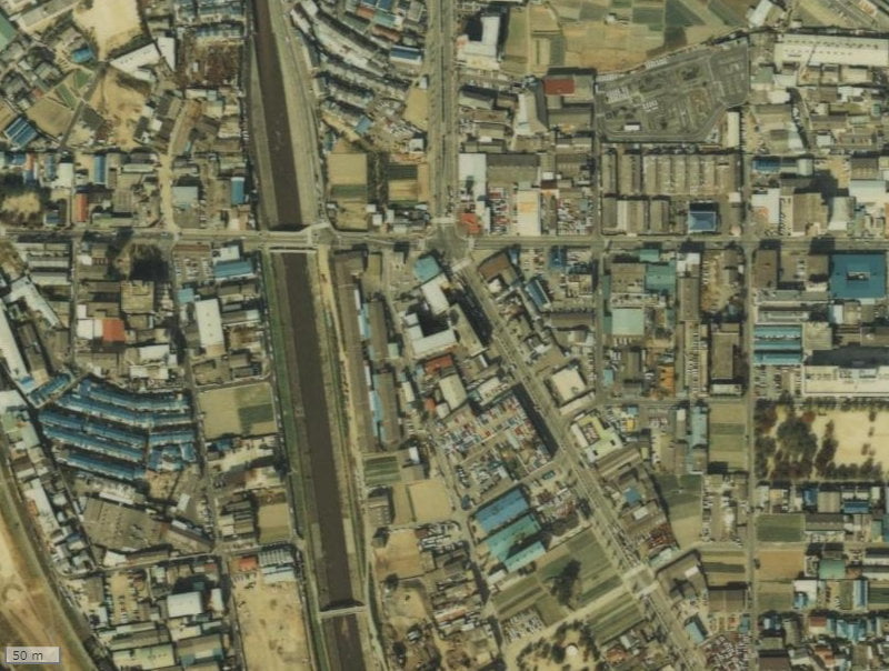 【1979～1983年度撮影】昔の葛野ハイツの場所・周辺環境