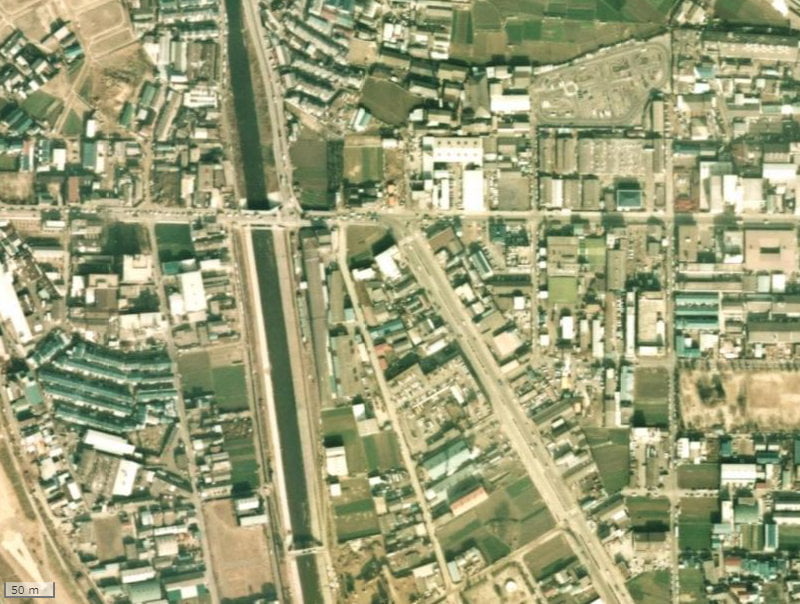 【1974～1978年度撮影】昔の葛野ハイツの場所・周辺環境