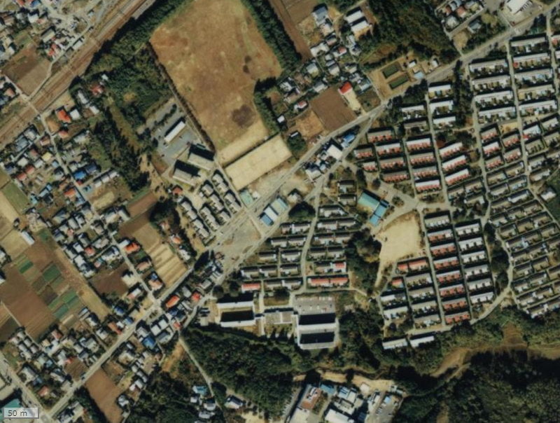 【1984～1986年度撮影】昔のアネージュ東海プレナージュの場所・周辺環境