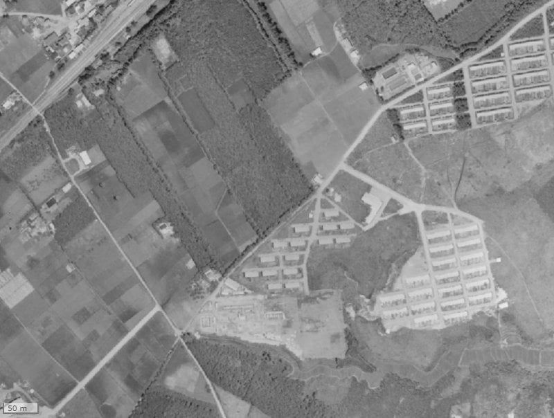 【1961～1969年度撮影】昔のアネージュ東海プレナージュの場所・周辺環境