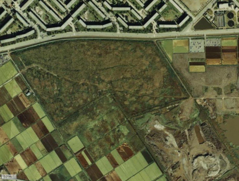 【1979~1983年度撮影】昔のパークフィールド三郷の場所・周辺環境