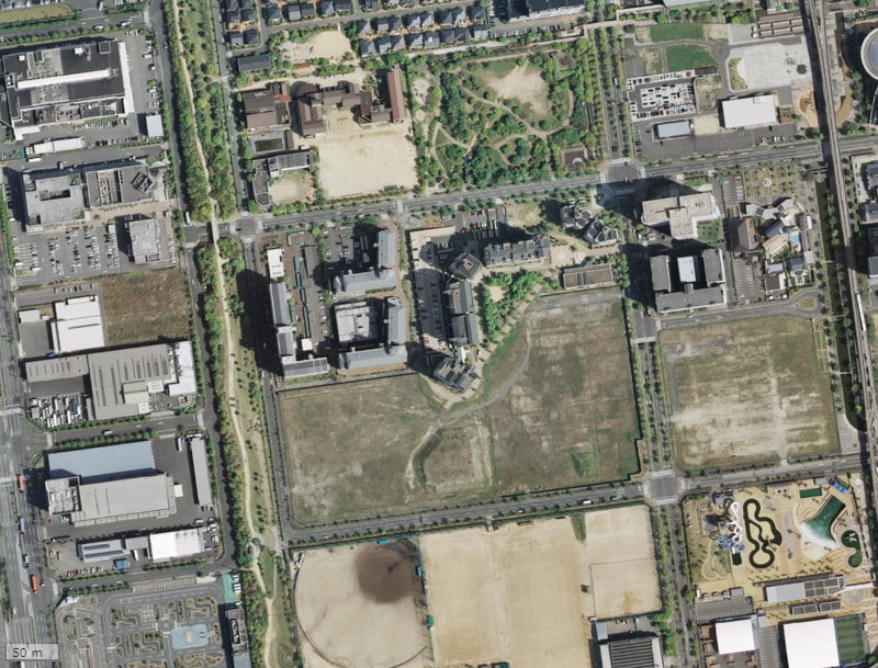 【2009年度撮影】昔の六甲アイランドシティW7レジデンスの場所・周辺環境