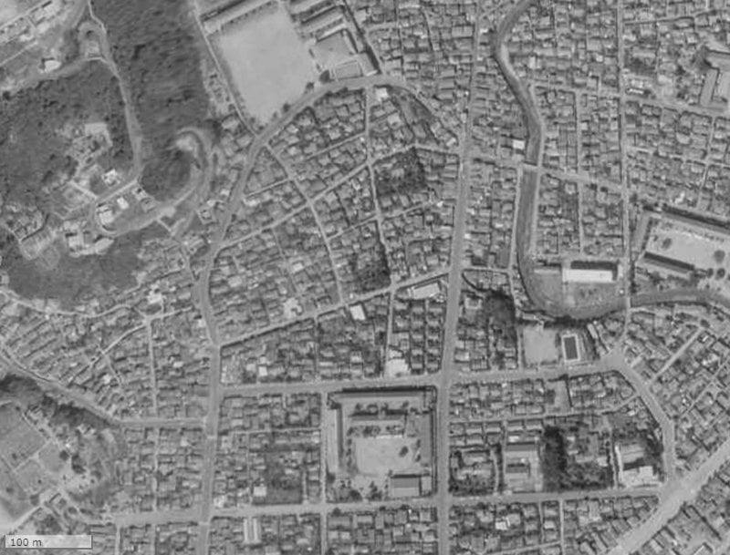 【1961~1969年度撮影】昔のシティコア池之上の場所・周辺環境