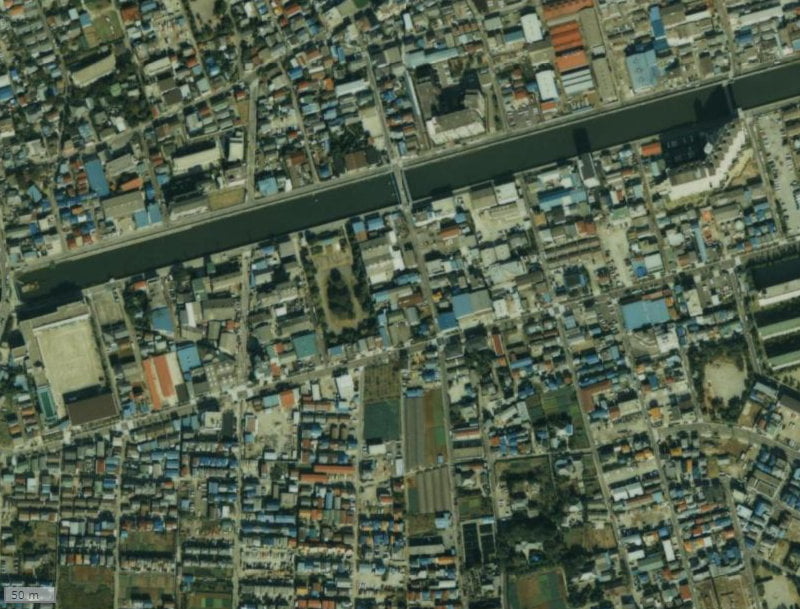 【1987~1990年度撮影】昔のアークステージ北綾瀬の場所・周辺環境