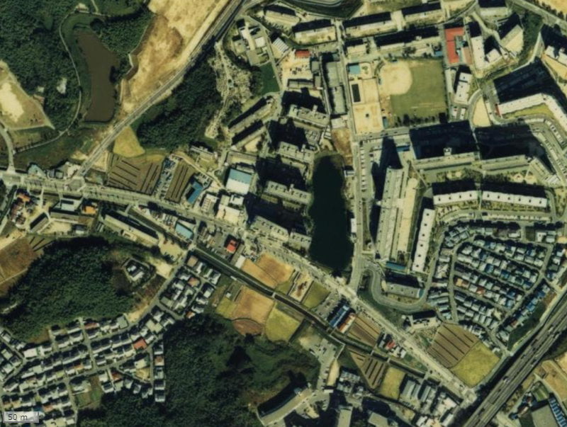 【1979～1983年度撮影】昔のシーアイハイツ南千里の場所・周辺環境