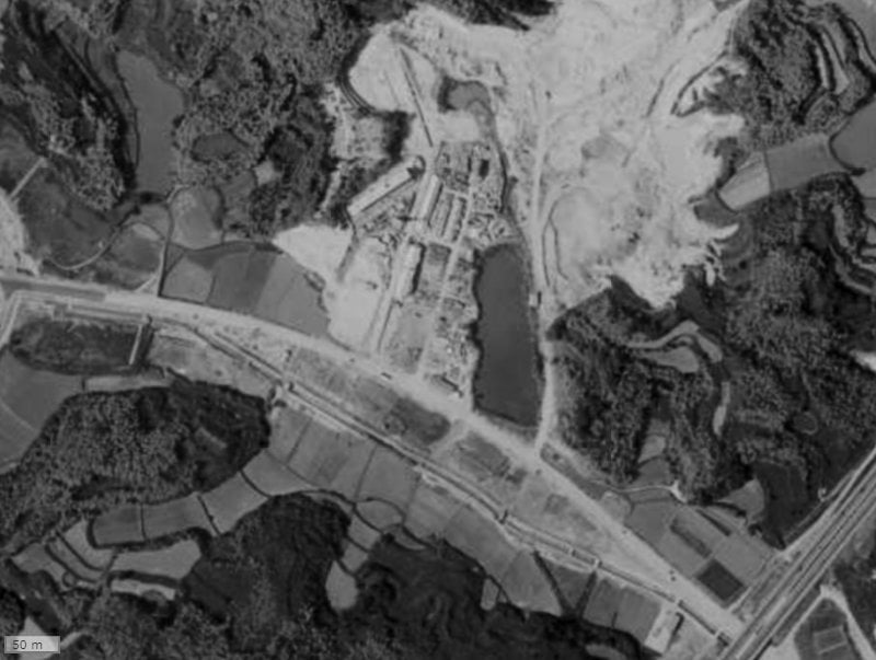 【1961～1969年度撮影】昔のシーアイハイツ南千里の場所・周辺環境