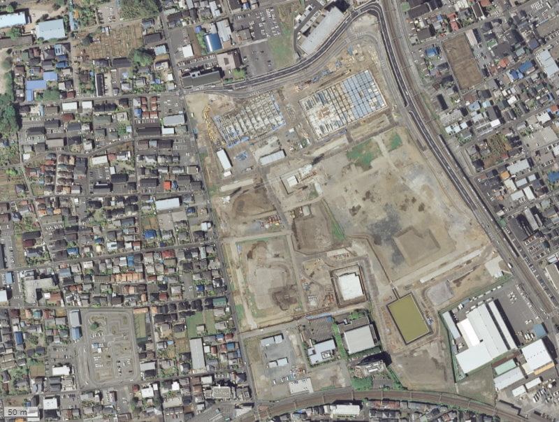 【2007年度撮影】昔のサンクタス大宮宮原の場所・周辺環境