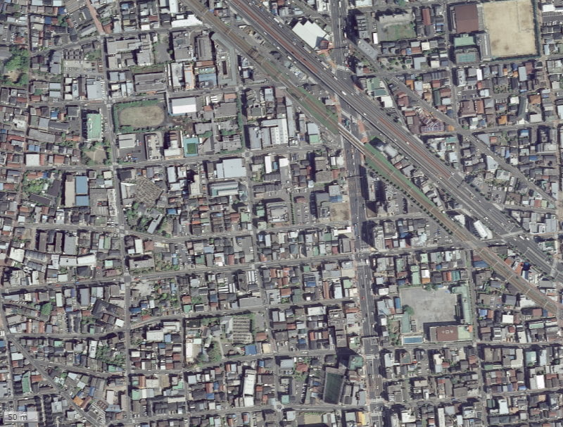 【2007年度撮影】昔のプライム大田矢口の場所・周辺環境