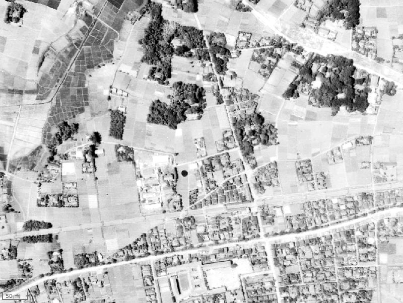 【1945~1950年度撮影】昔の小田急コアロード中村橋の場所・周辺環境