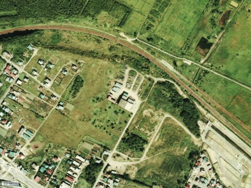 【1974~1978年度撮影】昔のパシフィック星置ヒルズの場所・周辺環境