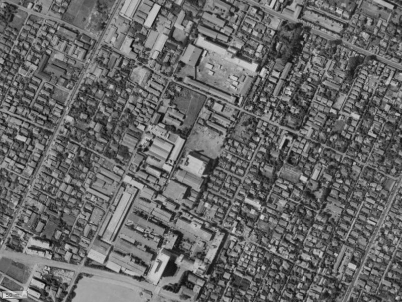 【1961～1969年度撮影】昔のプラウドシティ武蔵野三鷹の場所・周辺環境