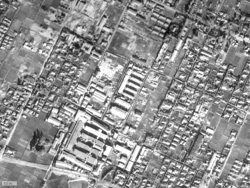 【1945～1950年度撮影】昔のプラウドシティ武蔵野三鷹の場所・周辺環境