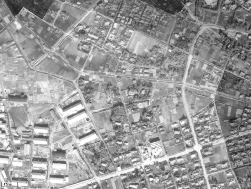 【1945～1950年度撮影】昔の藤和目黒東が丘ホームズ（ノヴェル）の場所・周辺環境