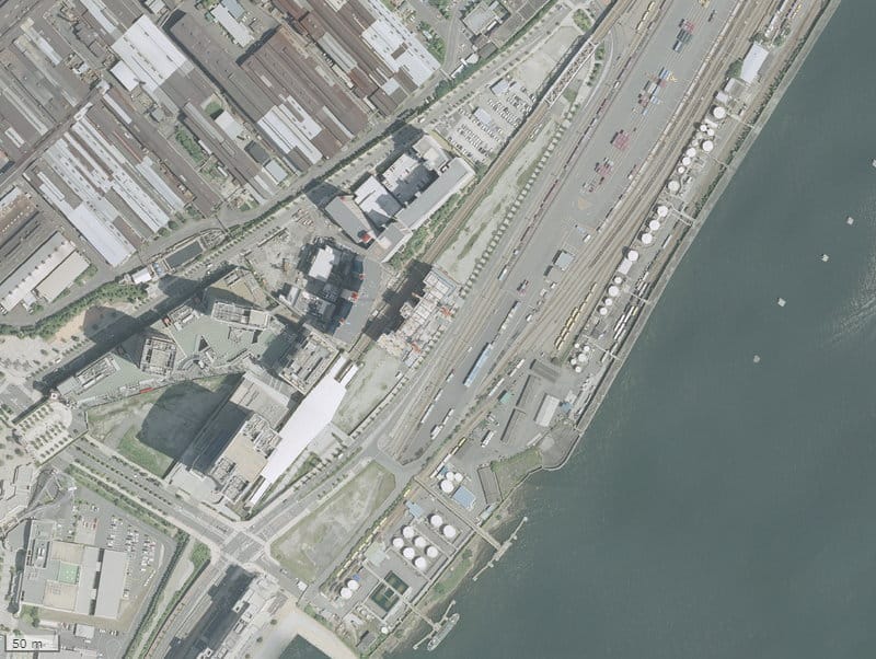 【2007年度撮影】昔のルナタワー ハリウッドプレイスの場所・周辺環境