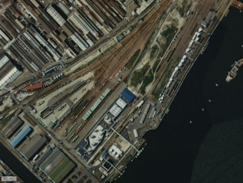 【1984～1986年度撮影】昔のルナタワー ハリウッドプレイスの場所・周辺環境