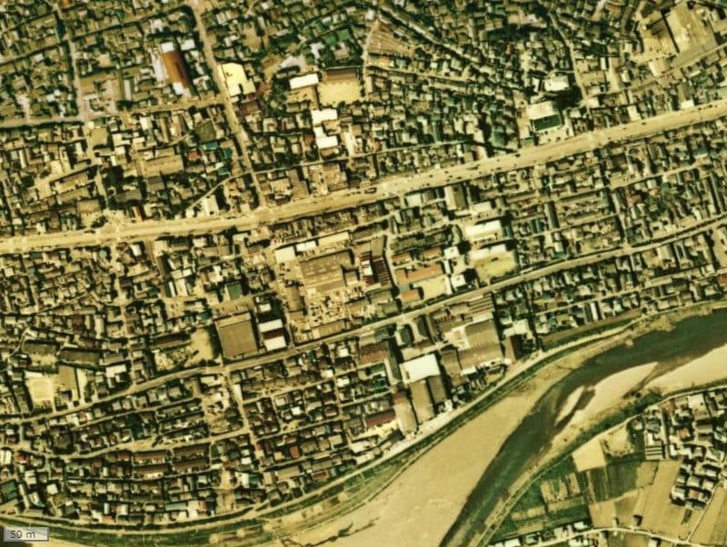 【1974～1978年度撮影】昔のサーパス旭町の場所・周辺環境