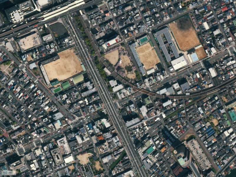 【2017年度撮影】昔のエスリード弁天町セミリアの場所・周辺環境