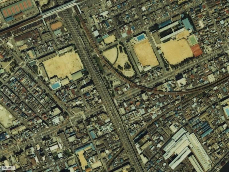 【1979～1983年度撮影】昔のエスリード弁天町セミリアの場所・周辺環境