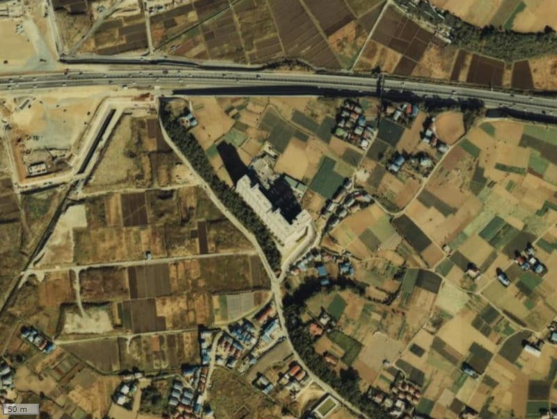 【1979～1983年度撮影】昔の幕張ハウスの場所・周辺環境