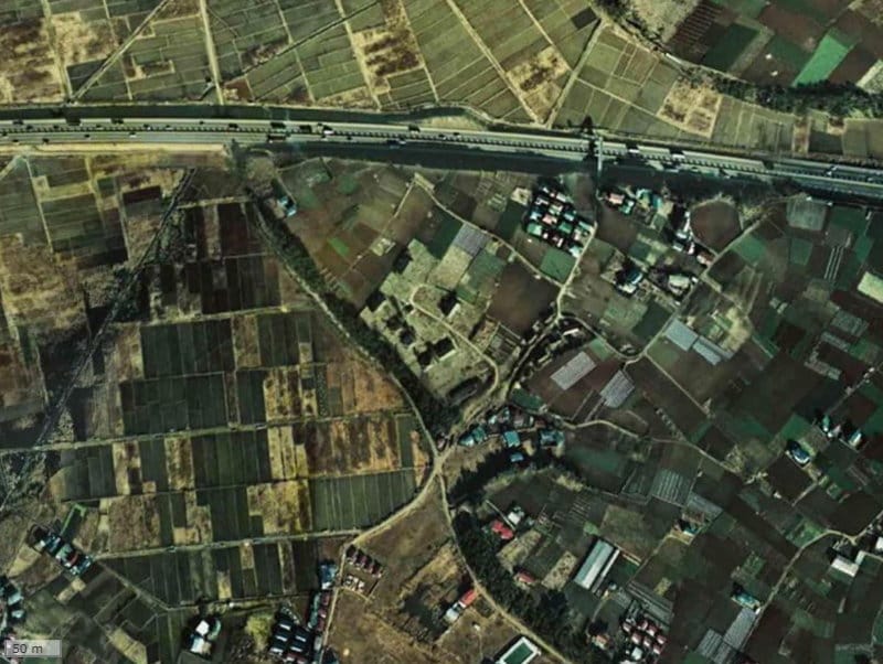 【1974～1978年度撮影】昔の幕張ハウスの場所・周辺環境