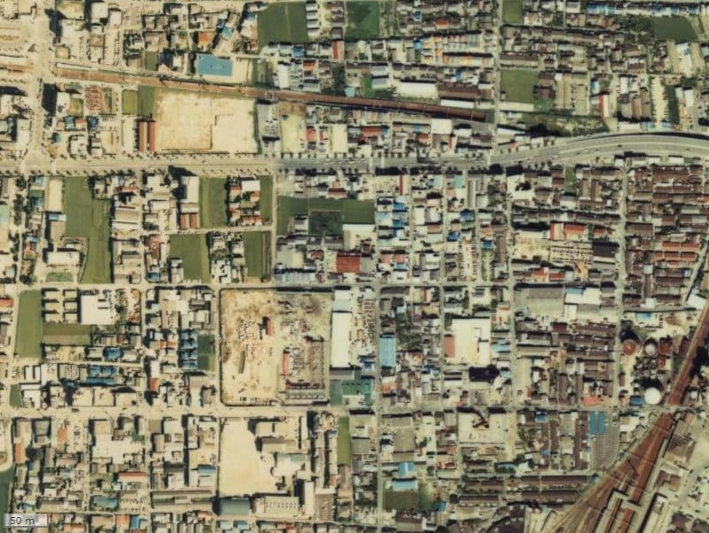 【1979～1983年度撮影】昔のプラウド奈良大宮町の場所・周辺環境