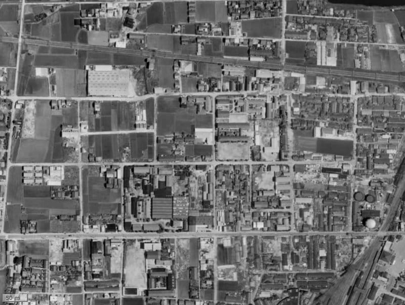 【1961～1969年度撮影】昔のプラウド奈良大宮町の場所・周辺環境