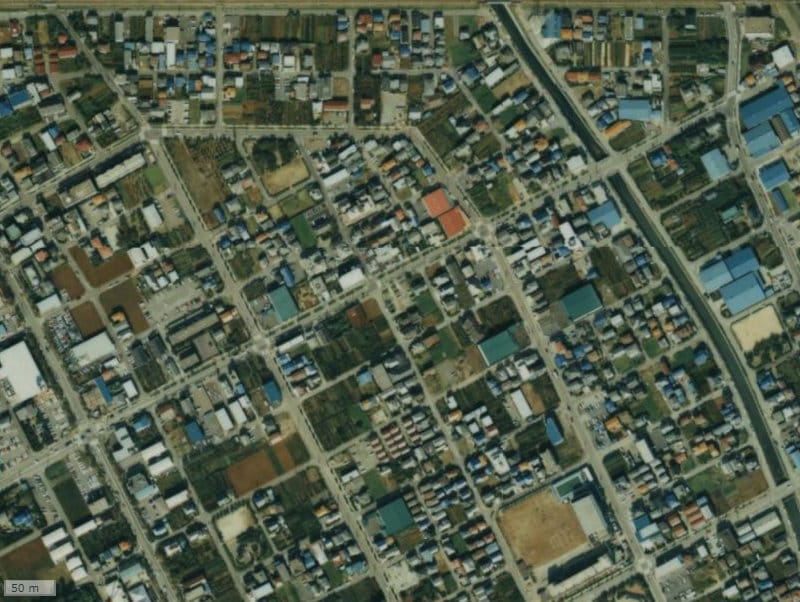 【1987～1990年度撮影】昔の東川口第8サニーコートの場所・周辺環境