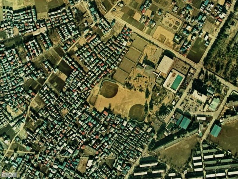 【1974~1978年度撮影】昔のブリリアシティふじみ野の場所・周辺環境