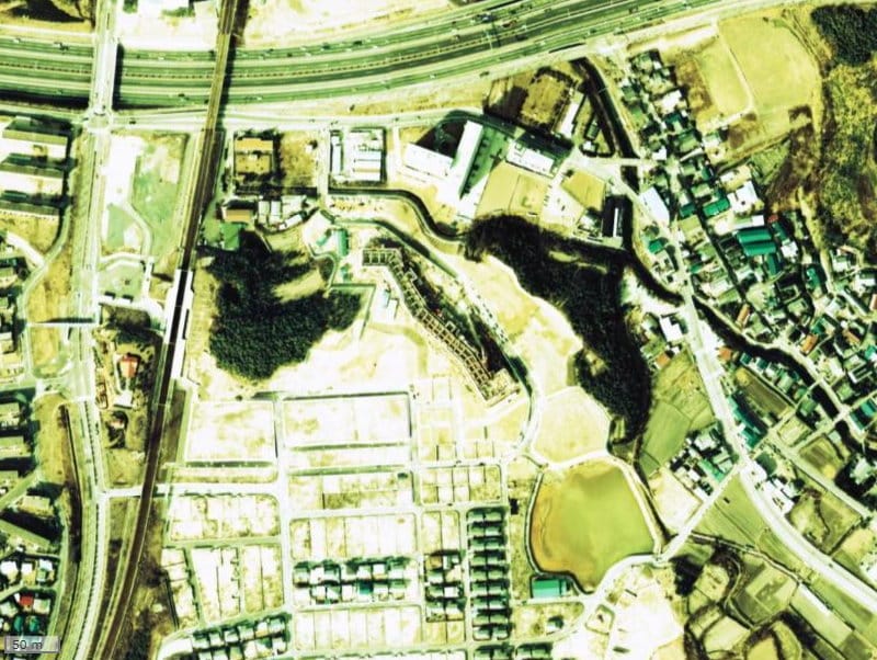 【1974~1978年度撮影】昔の千里ガーデンハイツの場所・周辺環境