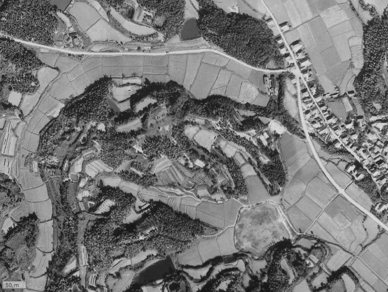 【1936~1942年度撮影】昔の千里ガーデンハイツの場所・周辺環境