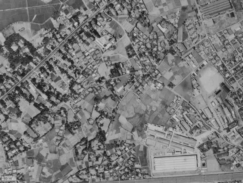 【1961～1969年度撮影】昔のリストレジデンス湘南辻堂の場所・周辺環境