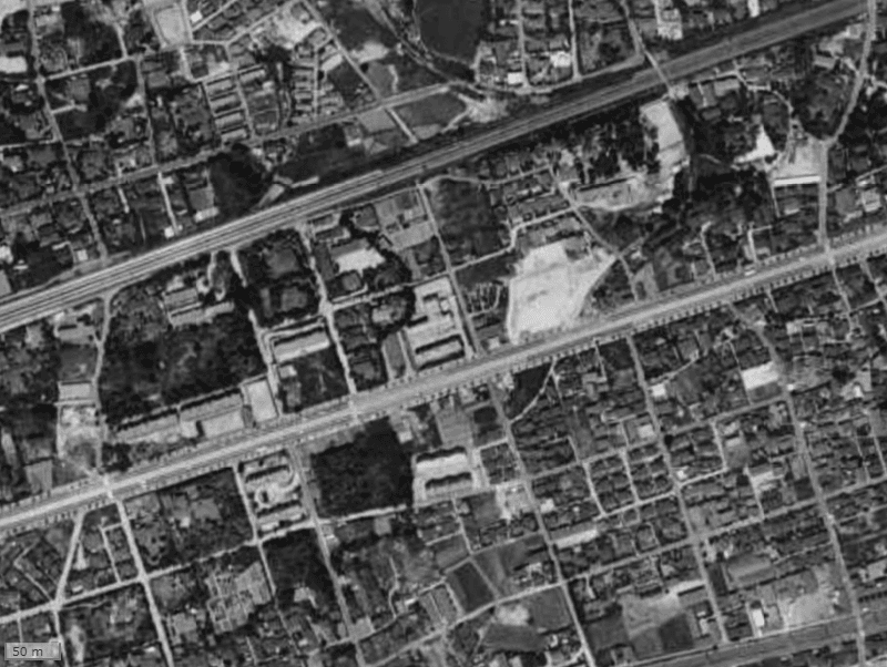 【1961～1969年度撮影】昔のブランズさくら夙川の場所・周辺環境