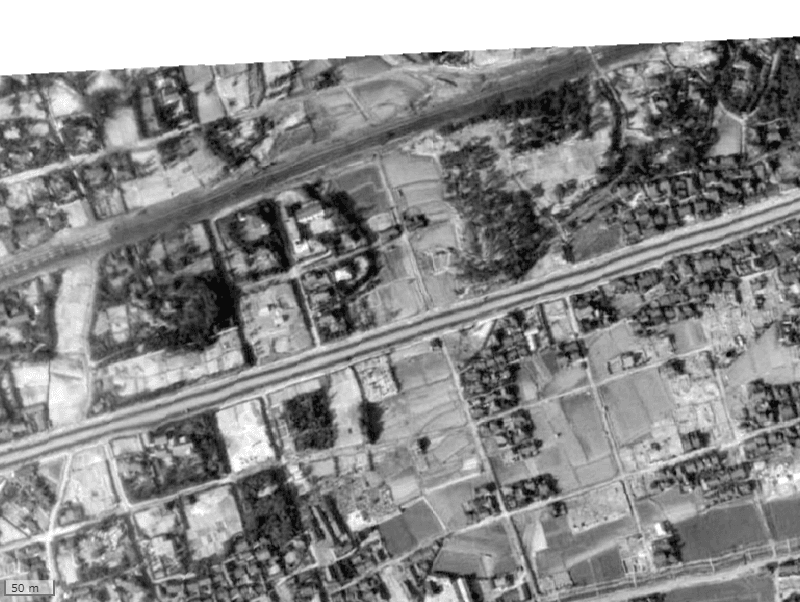 【1945～1950年度撮影】昔のブランズさくら夙川の場所・周辺環境