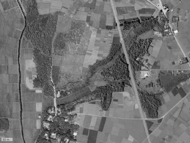 【1961~1969年度撮影】昔のバウス湘南台の場所・周辺環境