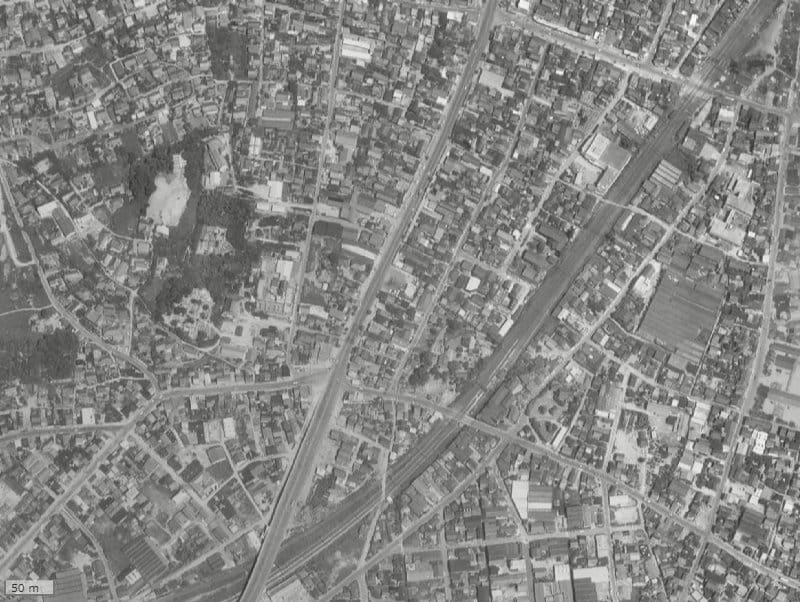 【1961～1969年度撮影】昔のアルファステイツ浜松駅西の場所・周辺環境