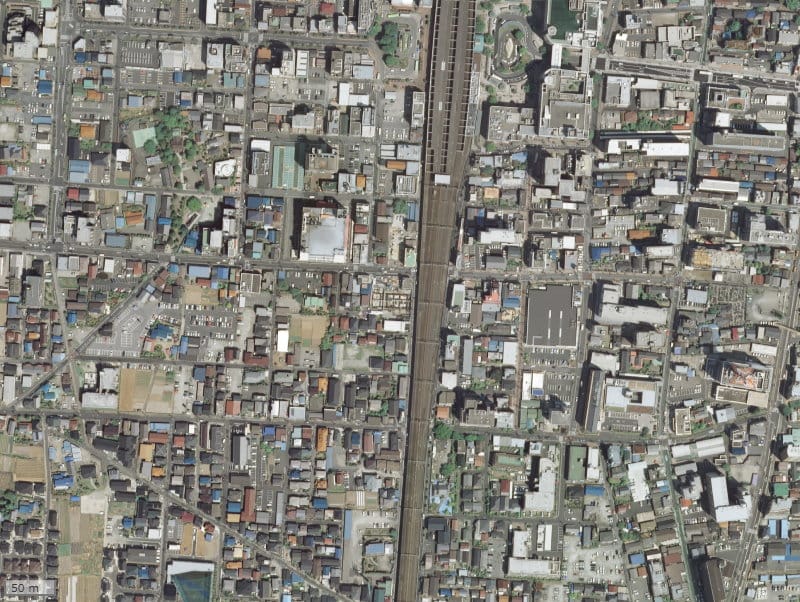 【2007年度撮影】昔のブリリア草加の場所・周辺環境