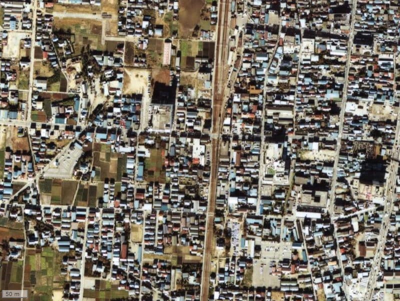 【1979~1983年度撮影】昔のブリリア草加の場所・周辺環境