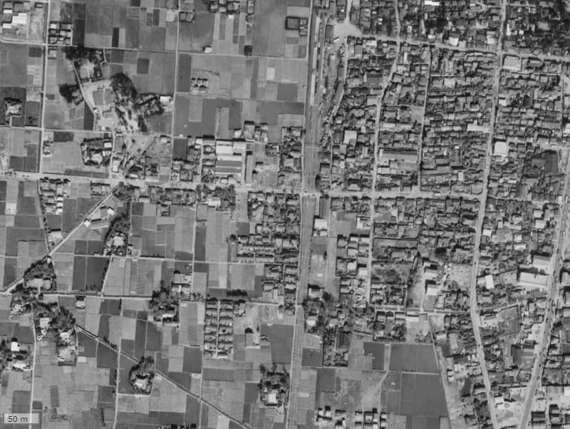 【1961~1969年度撮影】昔のブリリア草加の場所・周辺環境