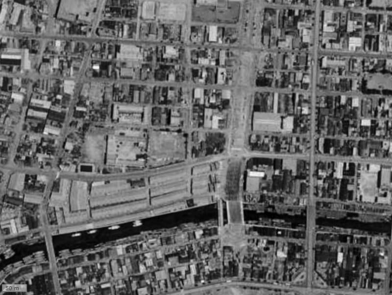 【1961～1969年度撮影】昔のアーバンビュー南堀江の場所・周辺環境