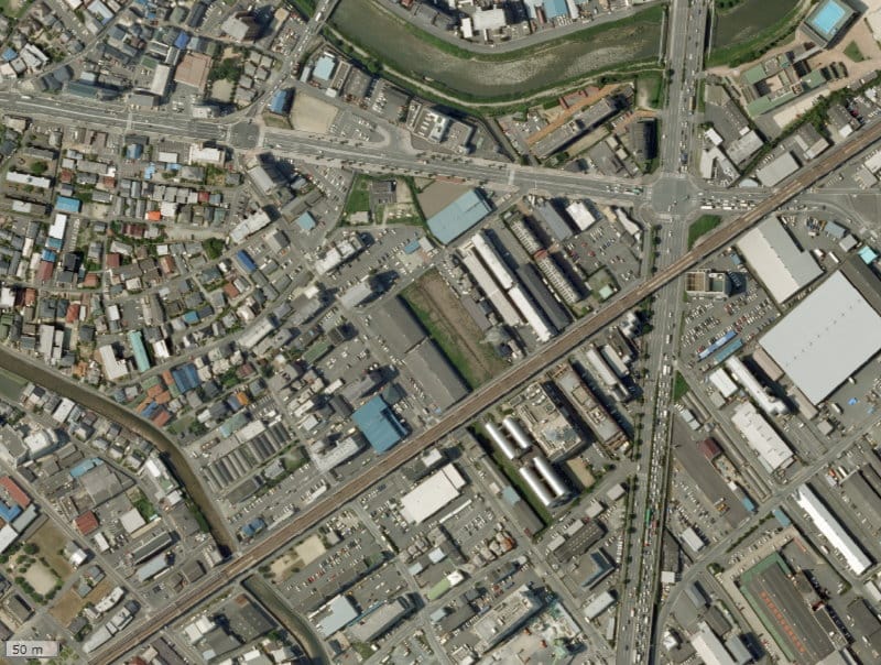 【2007年度撮影】昔のアンピール箱崎の場所・周辺環境