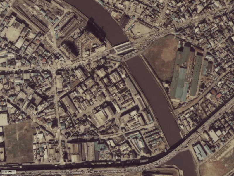 【1979~1983年度撮影】昔のソラネットシティの場所・周辺環境